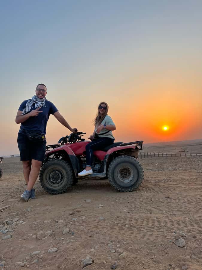 Pyramids Quad Biking Adventure - Guides, Language, and the Personal Side of the Experience