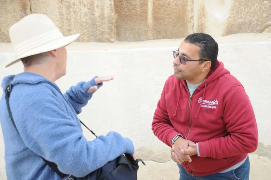 Pyramids, Sakkara & Memphis Private Tour with Lunch - The Sphinx: the close-up moment and how to protect your minutes