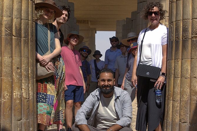 Pyramids, Saqqara, Memphis & Camel Ride: All-Inclusive Adventure - Giza Pyramids with Cheops, Chephren, and Mycerinus