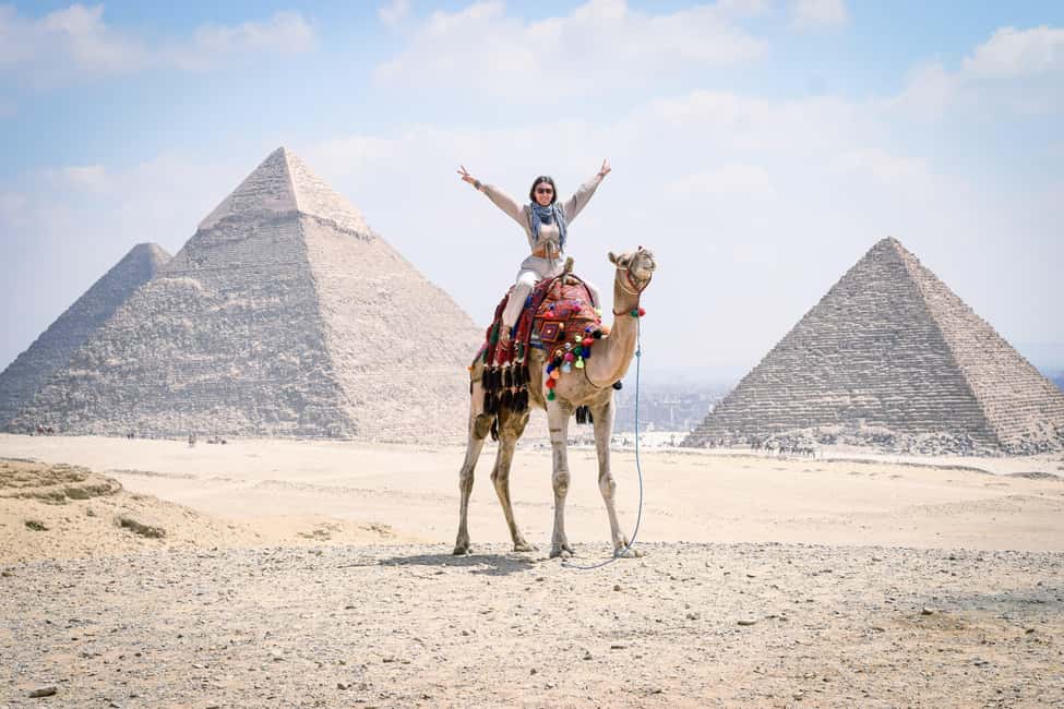 Pyramids & Sphinx Tour with Free Camel Ride - Small risks to manage before you arrive