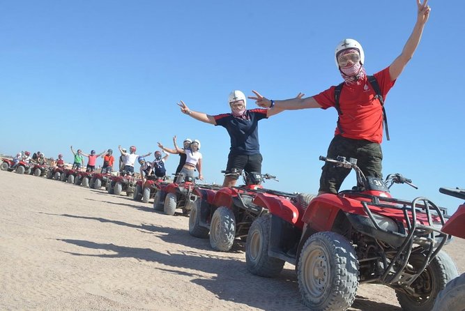 Quad Bike 3 hours - The Bedouin stop: camel ride and tea, not just a photo break