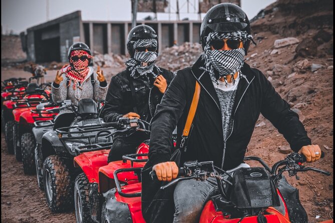 Quad Bike ATV Tours in Desert of Giza Pyramids with Egyptian Tea - Desert café break with Egyptian tea: where the tour slows down