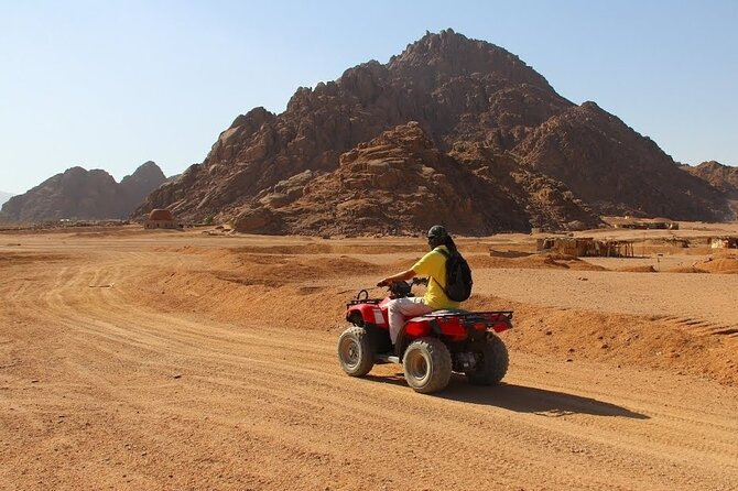 Quad Bike Desert Adventure in Sharm El Sheikh - The Sinia Mountains quad ride: views, turns, and the real duration