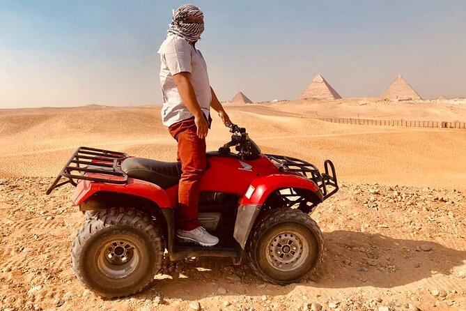 Quad Bike , Lunch and Camel Ride Private Tours from Cairo Giza Hotel - Quad and Camel Near Giza: The Vibe and Who This Fits