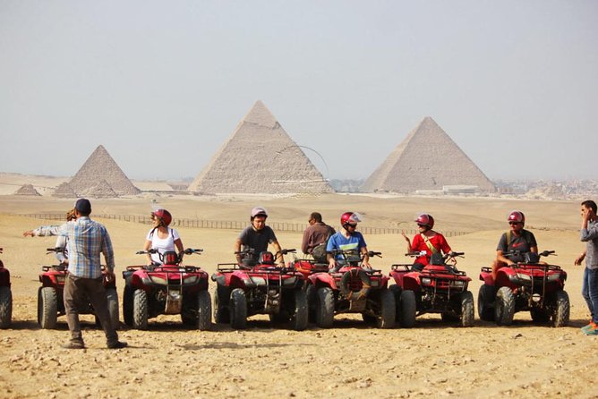 Quad bike ride in the pyramids of Giza - What to wear and bring so sand doesn’t ruin your photos
