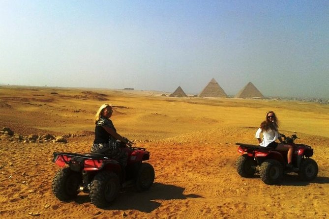 Quad bike ride in the pyramids of Giza - Timing and departures: pick a slot that matches your photos