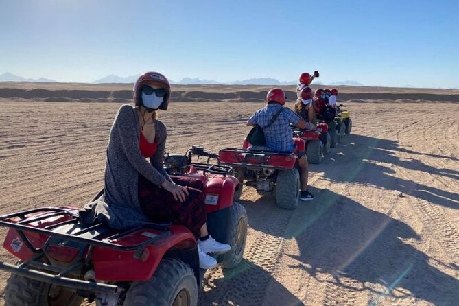 Quad Bike safari Experience in Luxor - Bikes and how they handle: automatic 250cc Hondas