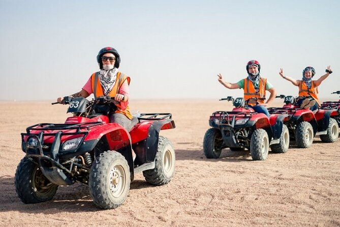 Quad Bike safari Experience in Luxor - Bottled water and staying sane in the sun