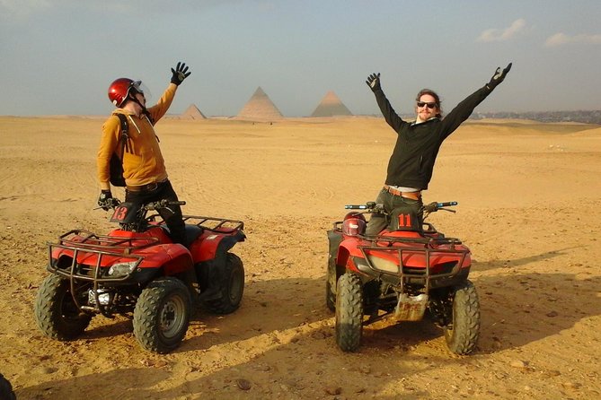 Quad Bike Trip At Desert of Giza Pyramids - Riding Experience: Power, Photo Stops, and Safety Checks That Matter