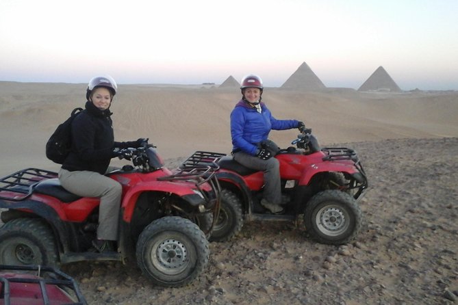 Quad Bike Trip At Desert of Giza Pyramids - Your Panoramic Pyramids Stop: Seeing Giza From a Moving Viewpoint