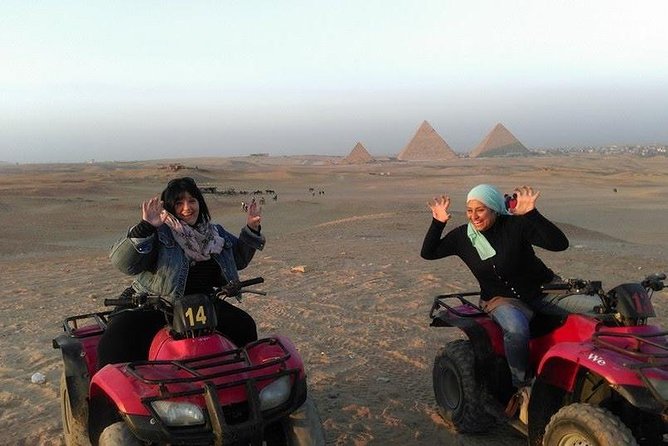 Quad Bike Trip At Desert of Giza Pyramids - Pickup, Transfers, and Timing Between 6:00 and 17:00