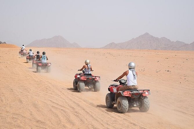 Quad Biking Safari-Camel Ride-Bedouin Dinner and Shows From Sharm - Quad bike safari in Sinai: what the ATV ride is like