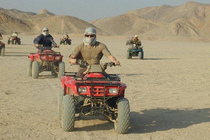 Quad Biking Safari-Camel Ride-Bedouin Dinner and Shows From Sharm - What’s included for your $44.20: value check that’s actually useful