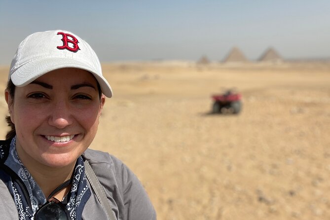 Quad in The Pyramids desert - Tips to make your quad ride smoother
