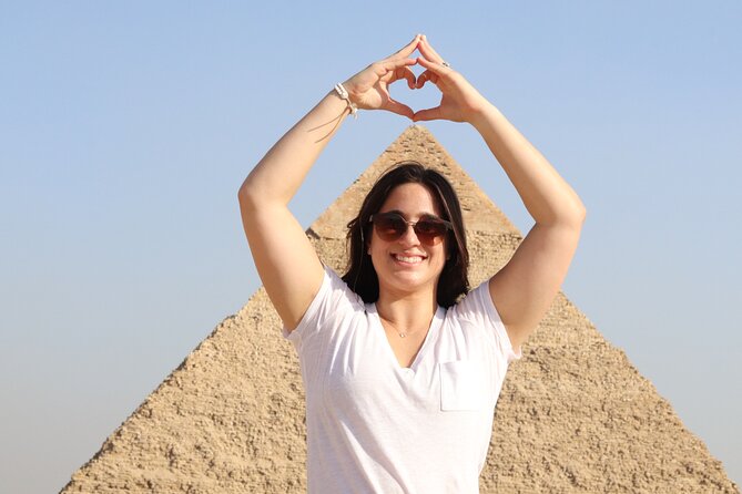 Quad in The Pyramids desert - Riding near Cheops, Chephren, Mekerinos, and the Sphinx