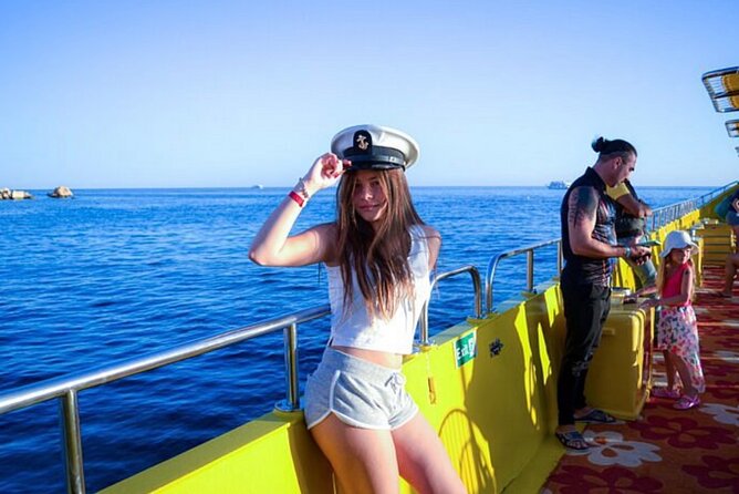 Safaga & Makadi Bay: Royal Seascope Submarine cruise with pickup - Transfers and extra fees: Safaga, Soma Bay, and Magic Life Kalawy