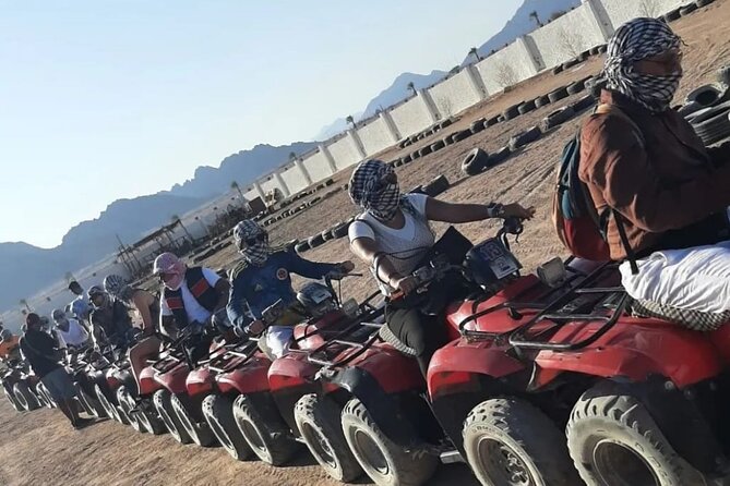 Safari 5 in 1 Quads Camels Star Gazing in Sharm El Sheikh - Quad Bike Pickup and ATV Time in the Sinai Desert