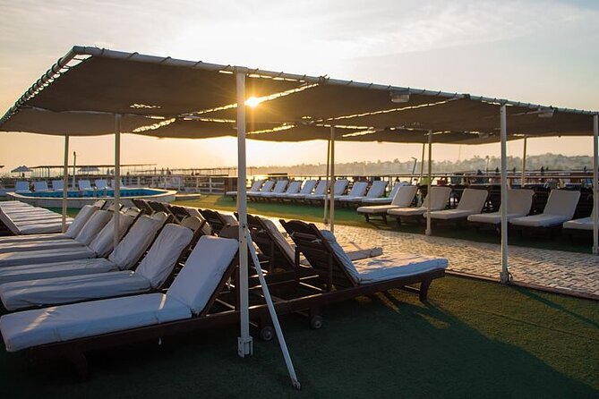 Sailing Nile Cruise from Aswan to Luxor for 2 Nights - Kom Ombo Temple at sunset: a rare stop with two gods