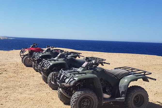 Sea Side Quad Adventure in Makadi Bay - What Can Go Wrong: Pickup, Photos, and Vehicle Setup
