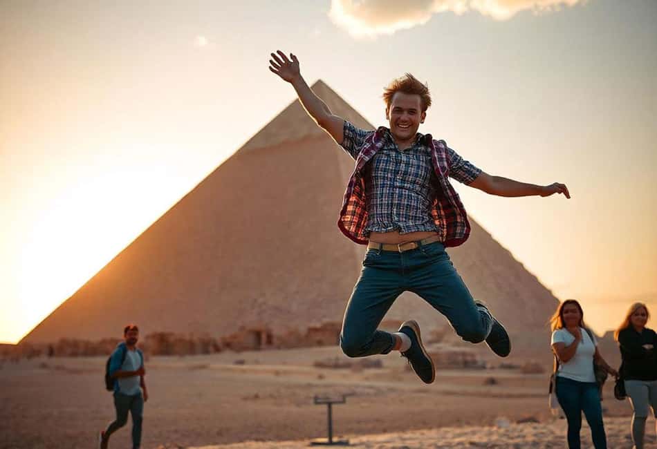 Sharm El-Sheikh: Cairo Full-Day Meet The Pharaohs by Flight - The Giza Plateau: Pyramids, Great Sphinx, and camel time