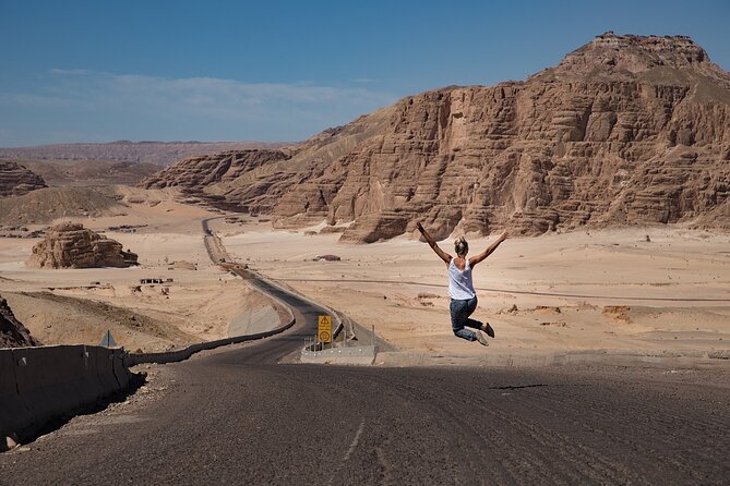 Sharm El Sheikh Day tour to Blue Hole and Dahab Canyon with Lunch - Dahab lunch by the sea, plus the camel ride moment