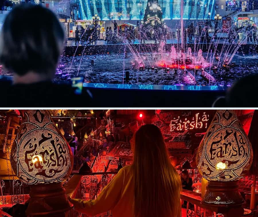 Sharm el Sheikh: Farsha Cafe & Soho Square Night Out Driver - Soho Square after dark: shops, food stops, and Ice Bar tickets