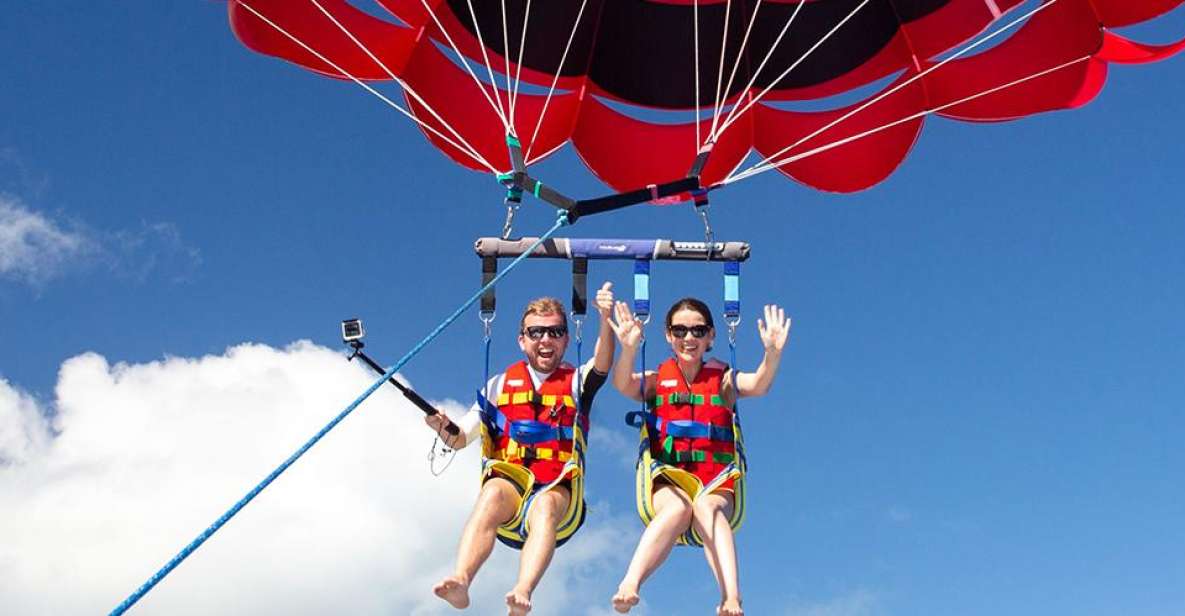 Sharm El-Sheikh: Parasailing, Camel Ride, Dive & Quad Bike - Banana Boat and Tube Ride: Classic Speed-Boat Chaos (In a Good Way)