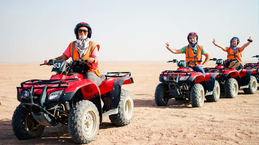 Sharm El Sheikh: Quad Biking trip with Authentic Bedouin Tea - Photo stops and why the pace can change