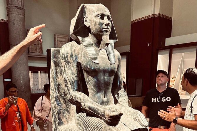 Sharm ElSheikh to Giza Pyramids, Egyptian Museum, Khan El Khalili - Stop 3: Sphinx and Valley Temple area, with the why behind the stones