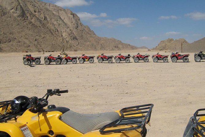 Sharm Sunset Quad Biking ride, Show, Dinner - Quad biking on the desert: the main event, plus practical safety