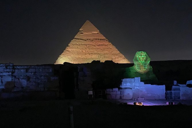 Sound And Light Show At Giza Pyramids - Getting to Giza: private pickup from Cairo and Giza District
