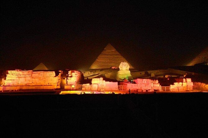 Sound and Light Show at the Pyramids in Egypt - Pyramids at night: what you’ll really notice