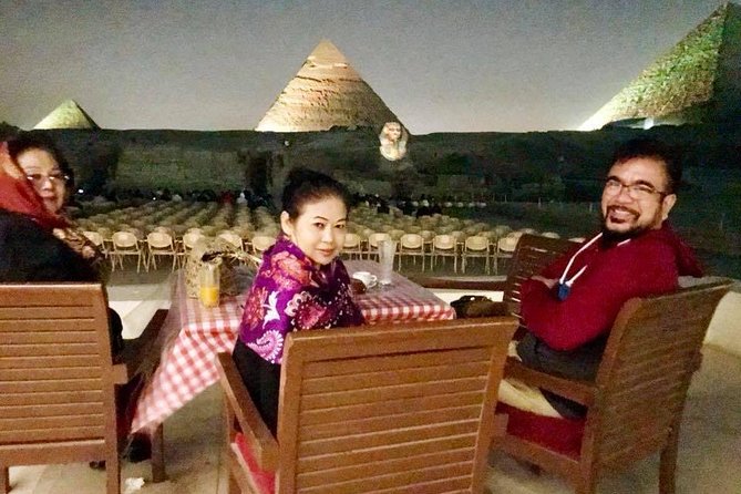 Sound and Light show Giza pyramids with private pick up - Meeting the Driver and Getting to Giza After Dark