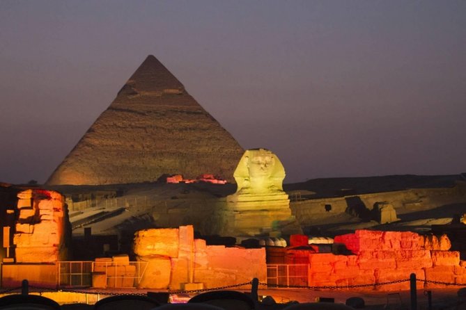 Sound and light show with Dinner with Pyramids view Roof Top Restaurant - Private Pickup from Cairo or Giza: How the Timing Actually Plays Out