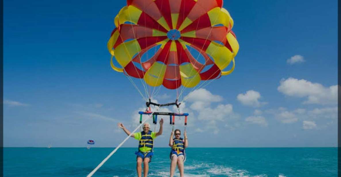 Speedboat,Parasailing, Snorkeling & Piece Of Paradise Island - Snorkelling Stops: Two Chances at Colorful Fish and Coral