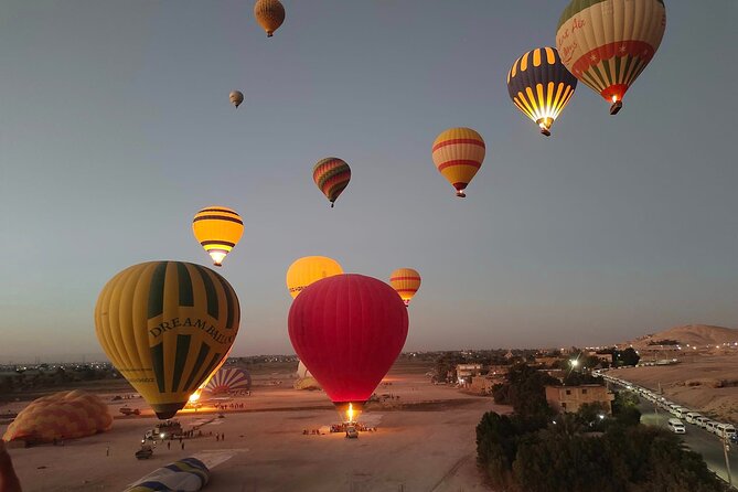Sunrise Hot Air Balloon Ride over Luxor West Bank - Up in the air: the view that changes how Luxor looks