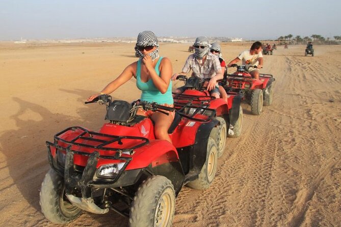 Sunrise Quad Bike Safari, Adrenaline tours in Luxor - The quad bikes: simple controls, but confirm your bike allocation