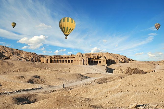 Sunrise VIP Hot Air Balloon Ride in Luxor - West Bank transfer: getting to the launch area before the day wakes up
