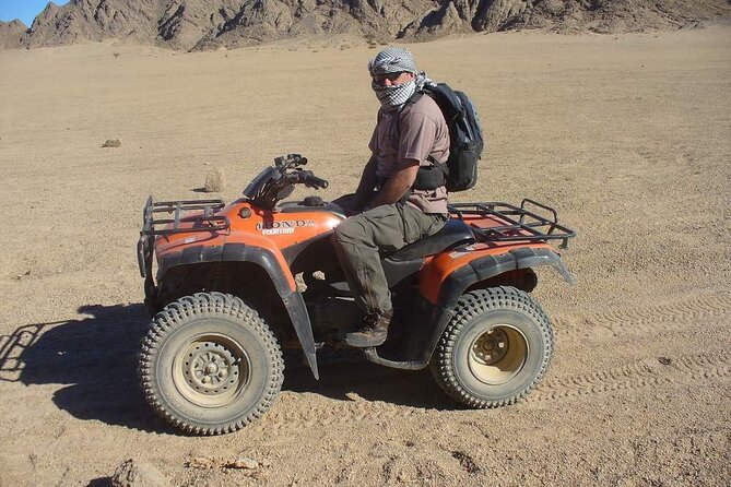 Sunset Desert Safari Excursions By ATV Quad Marsa Alam - Riding the Eastern Desert: about 22 km between mountains and sand