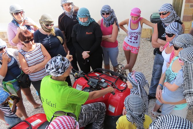 Super Safari ATV Quad, Buggy, Jeep, Dinner W/Transfer - Makadi - Small-group format (max 20): good for comfort, not a magic wand
