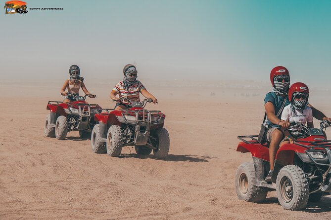 Super Safari ATV Quad, Jeep & Camel Ride with Dinner - Hurghada - ATV Quad Bikes: The Adrenaline Part (and How It Fits Beginners)