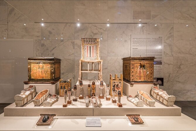 The National Museum of Egyptian Civilization ( NMEC ) , At Old Cairo. - How the guide and private group change the feel of the visit