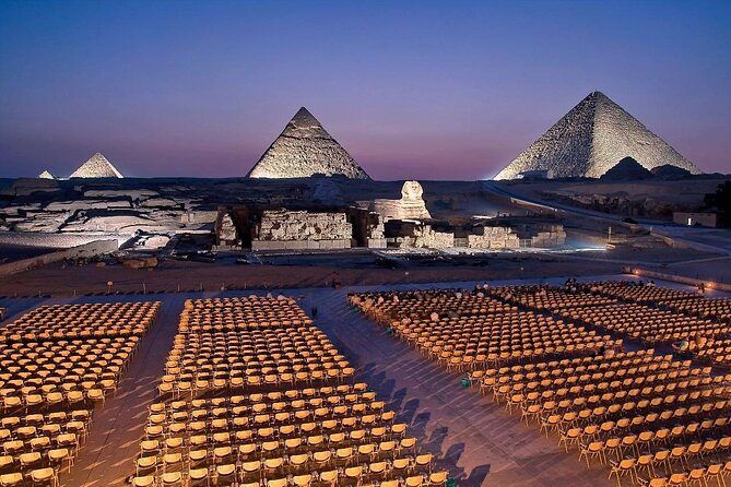 The World Famous Pyramids Sound and Light Show in Giza - Service and Guides: The Human Side of the Night