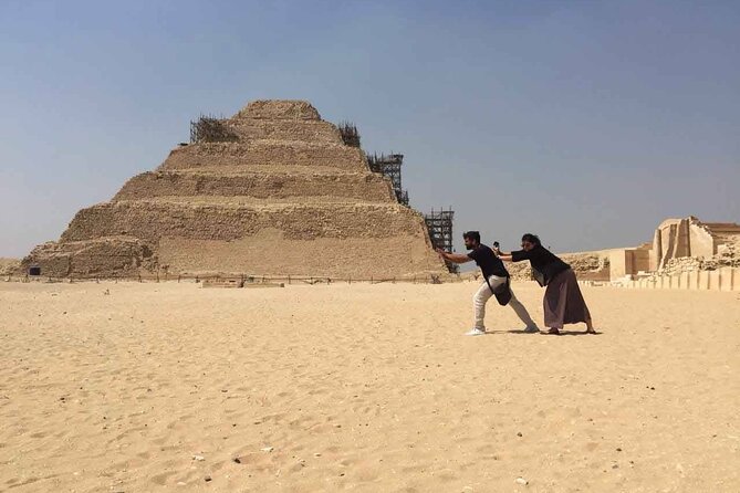 Top Day Tour To Giza Pyramids & Memphis City & Sakkara Pyramid - Giza Plateau: pyramids, Sphinx, and that mummification connection