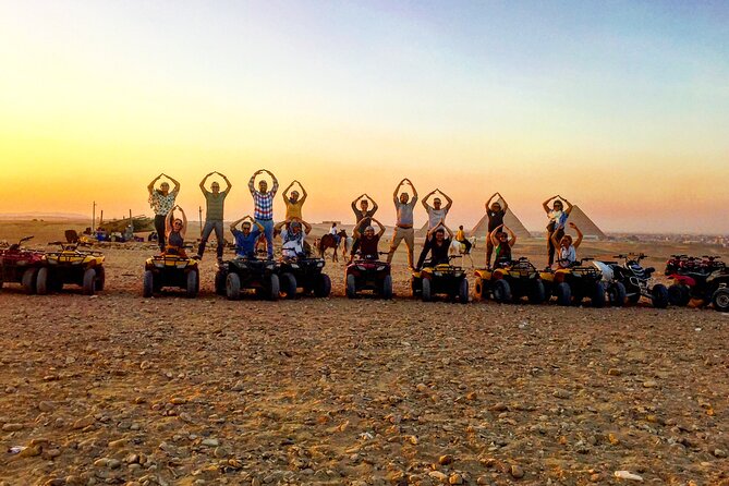 Top Private All Inc-Pyramids,Camel,Quad Bike,Inside Pyramid&Lunch - Quad Bike Desert Safari to Angel Desert: Adrenaline with a Safety-First Reality