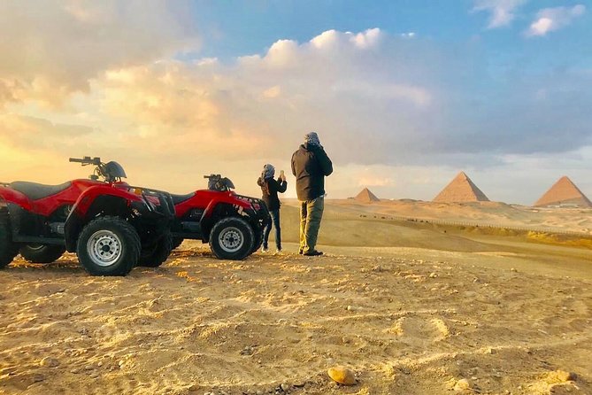 Top rated ATV quad bike at the Desert of Giza Pyramids - Why riding the Giza Plateau on an ATV hits differently