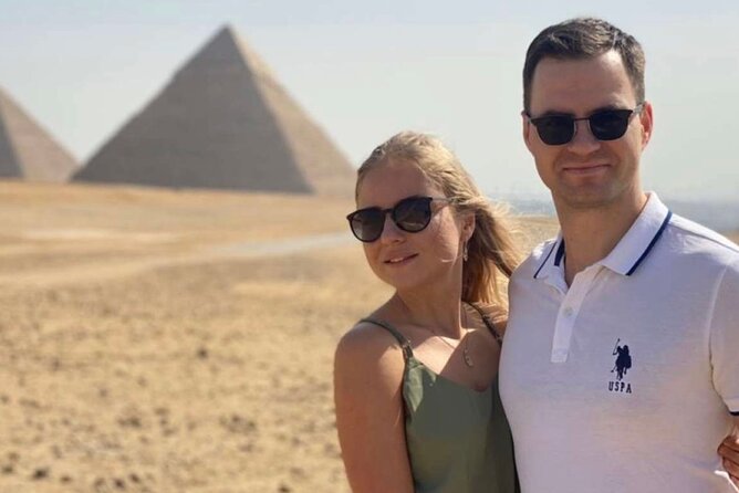 Top Tour Giza Pyramids ,Sphinx ,camel ride and ATV safari - Stop 4: Quad Bike/ATV Safari in the Desert with Pyramids in View