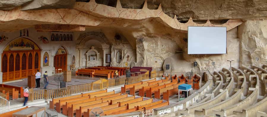 Tour To Cave Church of Saint Simon and Old Cairo churches - Cave Church of Saint Simon: where the rock becomes a worship space