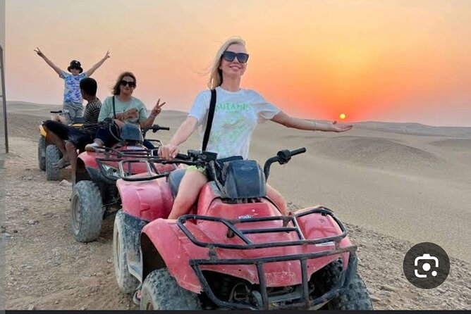 Tour to Giza Pyramids and Quad Bike - Camel ride past the pyramids and toward the Sphinx