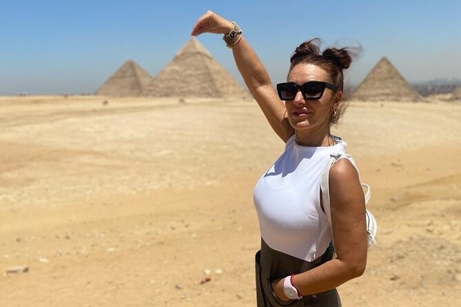 Tour to great pyramids of Giza, Sphinx & shopping tour with lunch - Valley Temple and the Great Sphinx: symbols you’ll understand faster